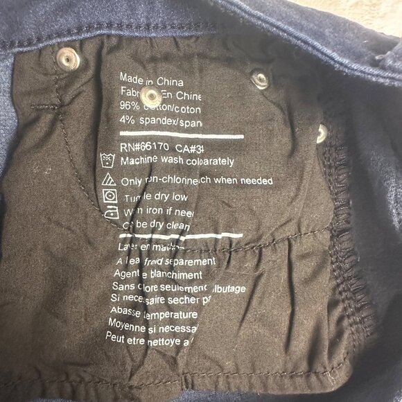 BDG Ankle Grazer Cigarette Jeans Dark Wash Size 26 Skinny 5-pocket preppy Denim - Picture 5 of 8